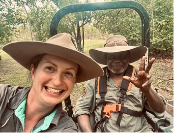 Johnny Aboriginal Traditional Owner Kakadu National Park Down Under Safaris Unesco World Heritage Listed Indigenous Australian Aboriginal Becs Tour Guide Ranger